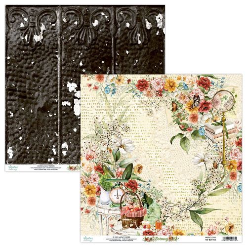 papier scrapbook Mintay Papers - botany 03