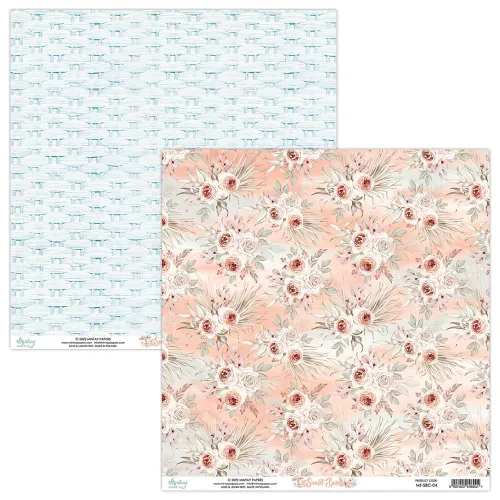 papier scrapbook Mintay Papers - sunset beach 04