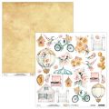 papier scrapbook Mintay Papers - joy of life - arkusz z elementami