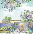 papier scrapbook Mintay Papers - lavender farm 01
