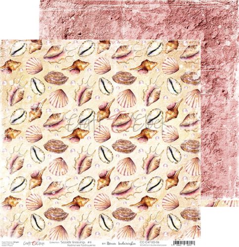 papier scrapbook Craft o'clock - seaside greetings 06