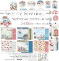 papier scrapbook Craft o'clock - seaside greetings [zestaw 12" x 12"]