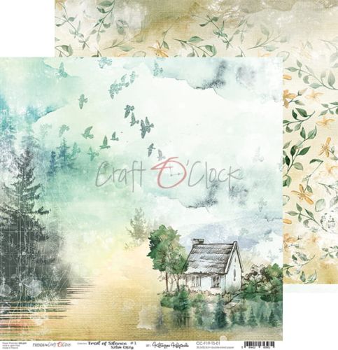 papier scrapbook Craft o'clock - trail of silence 01