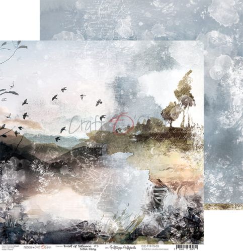 papier scrapbook Craft o'clock - trail of silence 05