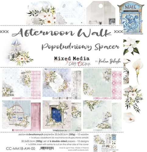 papier scrapbook Craft o'clock - afternoon walk [zestaw 12" x 12"]
