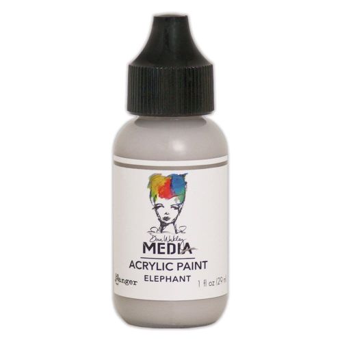 farba akrylowa Dina Wakley Ranger - heavy body elephant 29 ml