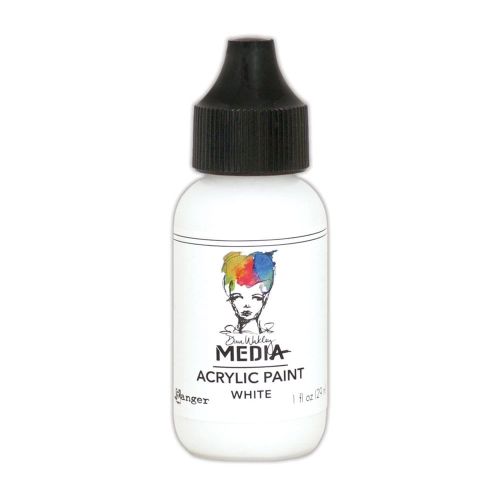 farba akrylowa Dina Wakley Ranger - heavy body white 29 ml