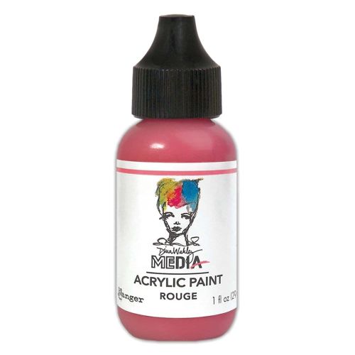 farba akrylowa Dina Wakley Ranger - heavy body rouge 29 ml