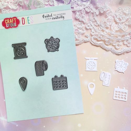 wykrojnik Craft&amp;You - metryczka (birth certificate) [CW178]