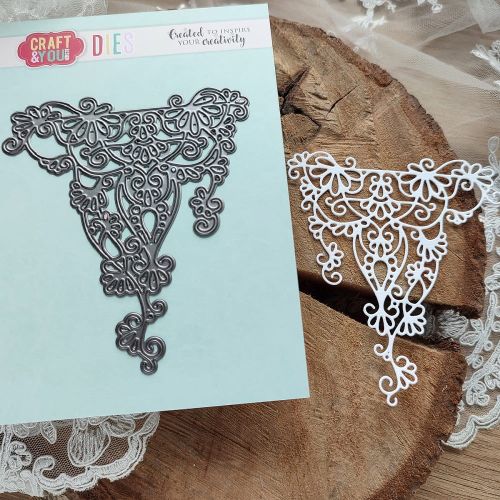 wykrojnik Craft&amp;You - ornament / koronka (lace) [CW168]