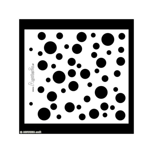 szablon Agateria - bąbelki