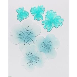 stempel polimerowy - pręciki kwiatowe 3 płatki