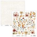 papier scrapbook Mintay Papers - golden days - arkusz z elementami