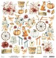 papier scrapbook Mintay Papers - golden days [zestaw 12"x12"]