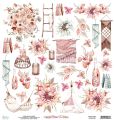 papier scrapbook Mintay Papers - blissful time - arkusz z elementami