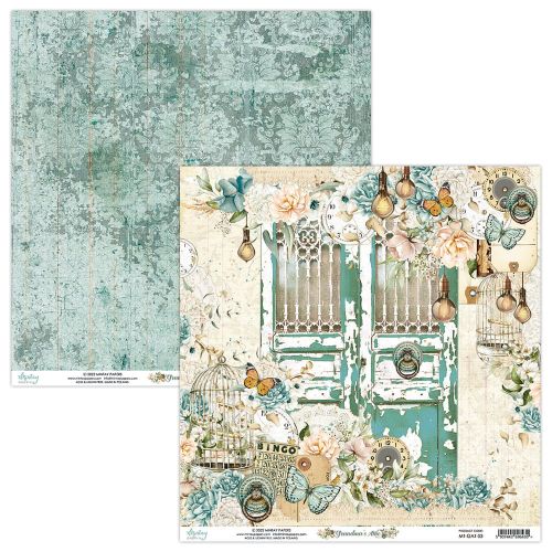 papier scrapbook Mintay Papers - grandma's attic 03