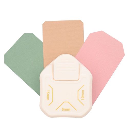 dziurkacz narożny  Vaessen Creative - 3w1 (5-10-15mm)