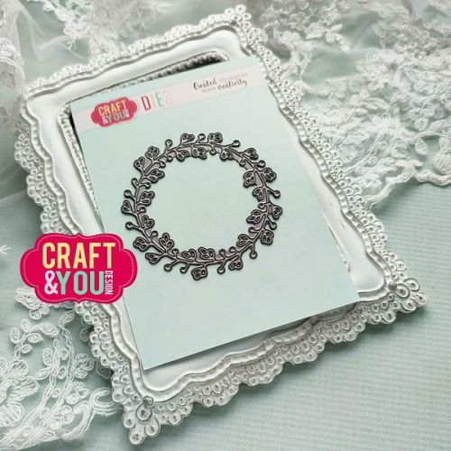 wykrojnik Craft&amp;You - wreath 2 / wianek 2 [CW208]