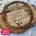 wykrojnik Craft&amp;You - alfabet [CW214]