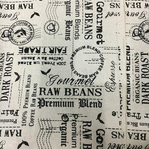 tkanina bawełniana Vaessen Creative - raw beans (50x70 cm)
