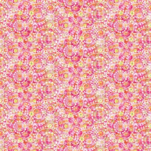 tkanina bawełniana Vaessen Creative - coco-ton - so cute color explosion (45x50 cm)