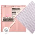tablica do bigowania Vaessen Creative - 30,5 cm x 30,5 cm (rose)