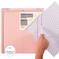 tablica do bigowania Vaessen Creative - 30,5 cm x 30,5 cm (rose)