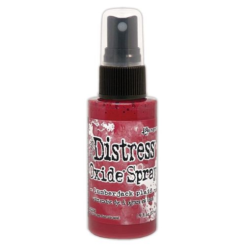mgiełka Distress Oxide spray -  lumberjack plaid (czerwony)