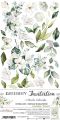 zestaw dodatków - greenery invitation (kwiaty)