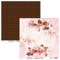 papier scrapbook Mintay Papers - chocolate kiss 02