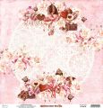 papier scrapbook Mintay Papers - chocolate kiss 02