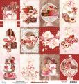 papier scrapbook Mintay Papers - chocolate kiss 06