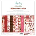 papier scrapbook Mintay Papers - chocolate kiss [zestaw 12"x12"]