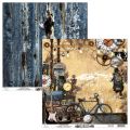 papier scrapbook Mintay Papers - garage 01
