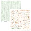 papier scrapbook Mintay Papers - little one - arkusz z elementami