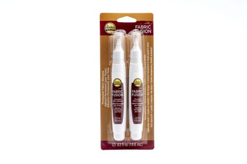 klej Aleene's  fabric fusion - permanent fabric glue 18,6ml pen duo [28070]