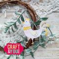 wykrojnik Craft&amp;You - kogut/ rooster [CW217]