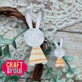 wykrojnik Craft&amp;You - króliczki/ bunnies [CW218]