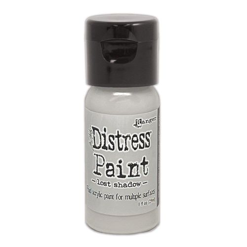 farba akrylowa Distress od Ranger - lost shadow (szary) 29 ml