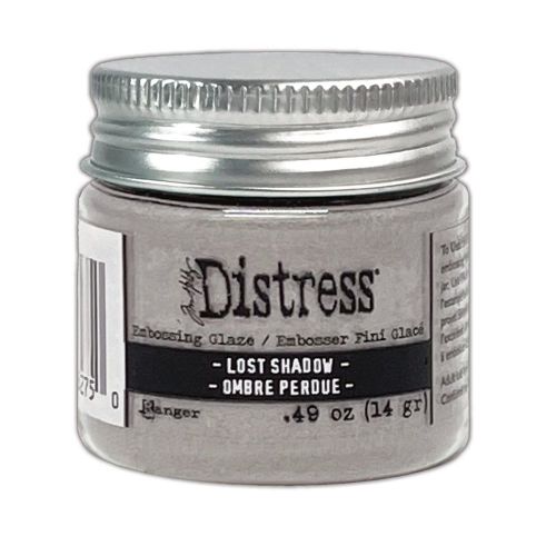puder do embossingu Distress Embossing Glaze - lost shadow (szary)