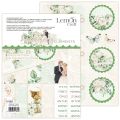 papier scrapbook LemonCraft - greenery - elementy do wycinania [bloczek/pad] 15 x 20 cm
