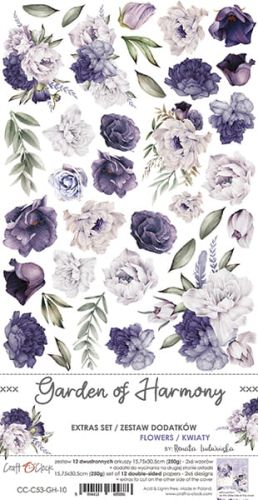 zestaw dodatków - garden of harmony (kwiaty)