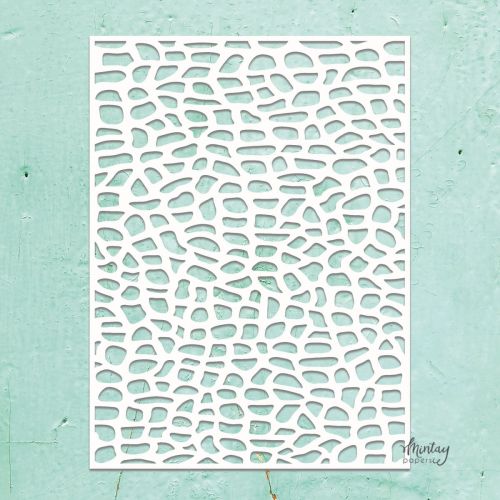 szablon / maska Mintay - kamienny mur [MTK-STEN-16]