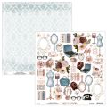 papier scrapbook Mintay Papers - her story - arkusz z elementami