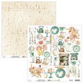 papier scrapbook Mintay Papers - nana's kitchen - arkusz z elementami