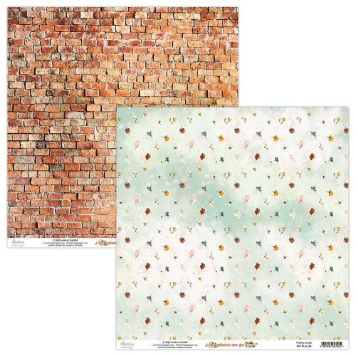 papier scrapbook Mintay Papers - places we go 04