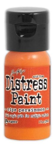farba akrylowa Distress od Ranger - ripe persimon (pomarańczowy) 29 ml