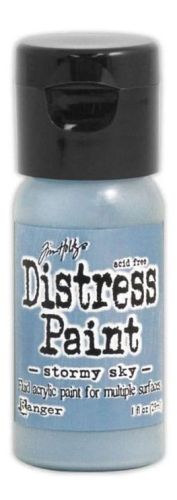 farba akrylowa Distress od Ranger - stormy sky (szaroniebieski) 29 ml