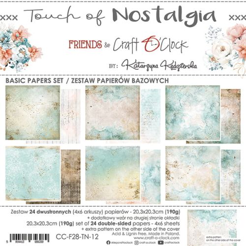 touch of nostalgia - zestaw bazowy 20x20 cm