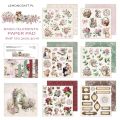papier scrapbook LemonCraft - secret garden - elementy do wycinania [bloczek/pad] 20 x 20 cm